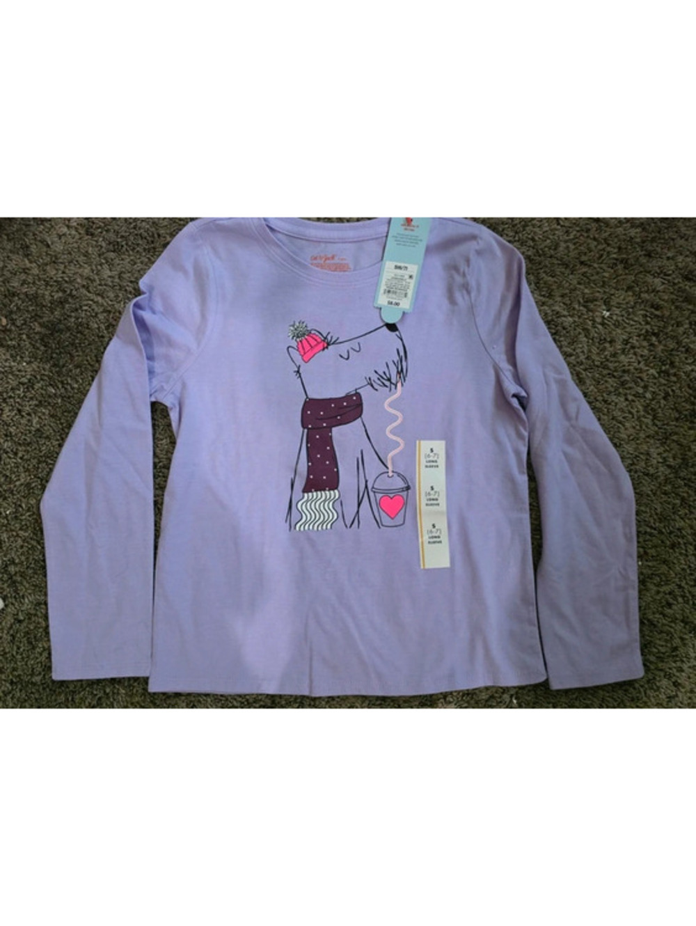 Girls Puppy Shirt